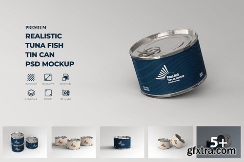 Tuna Can Mockup TD5YBNU Tuna Can Mockup TD5YBNU