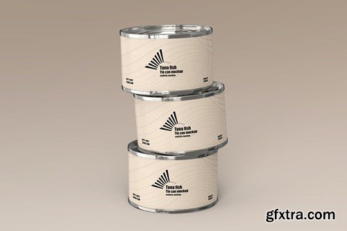 Tuna Can Mockup TD5YBNU Tuna Can Mockup TD5YBNU