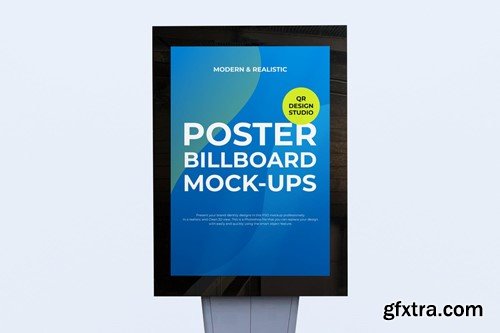 Poster & Billboard Mockup 6FL2B62 Poster & Billboard Mockup 6FL2B62