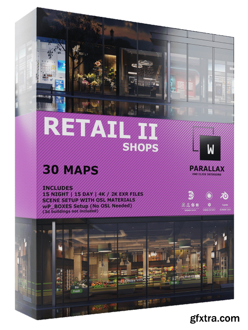 wParallax Retail 2 OSLshader & Maps