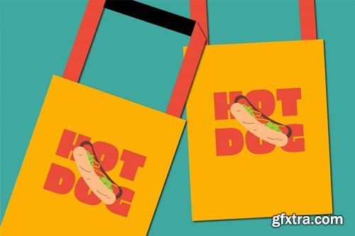 Purple Flat Design Fast Food Illustration Set YRQYT5R Purple Flat Design Fast Food Illustration Set YRQYT5R