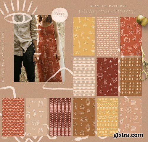 Desert Island Modern Boho Collection KKGCSDB Desert Island Modern Boho Collection KKGCSDB