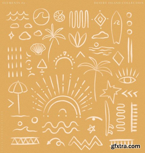 Desert Island Modern Boho Collection KKGCSDB Desert Island Modern Boho Collection KKGCSDB