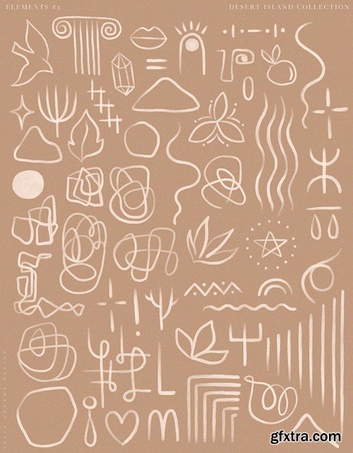 Desert Island Modern Boho Collection KKGCSDB Desert Island Modern Boho Collection KKGCSDB