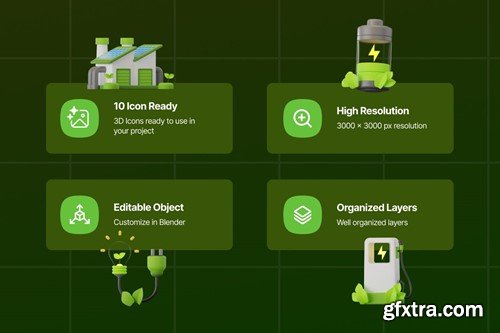 Ecology Environment 3D Icon Pack MKXUVV6 Ecology Environment 3D Icon Pack MKXUVV6