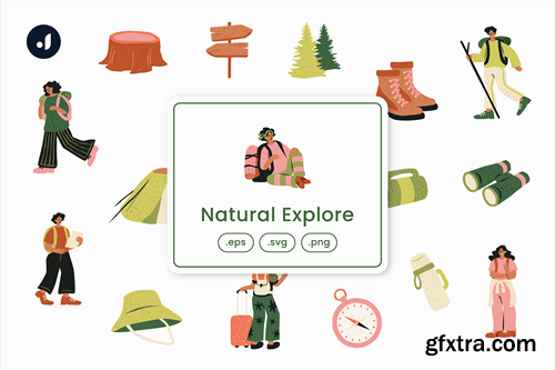 Natural Explore Illustration SYZ9ZR5 Natural Explore Illustration SYZ9ZR5