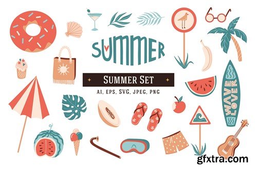 26 Summer Items DEHU3VY 26 Summer Items DEHU3VY