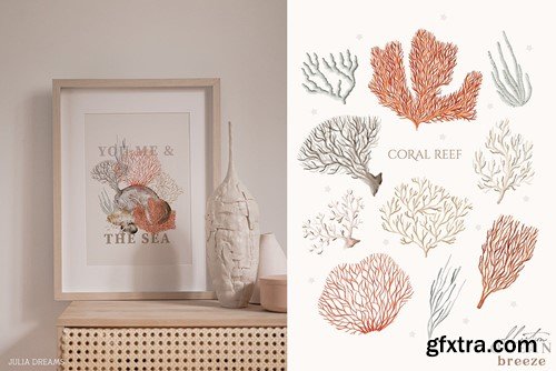 Ocean Breeze Seashells Sea Collection 79GJDMC Ocean Breeze Seashells Sea Collection 79GJDMC