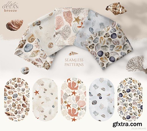 Ocean Breeze Seashells Sea Collection 79GJDMC Ocean Breeze Seashells Sea Collection 79GJDMC