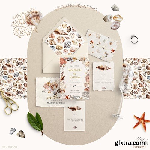 Ocean Breeze Seashells Sea Collection 79GJDMC Ocean Breeze Seashells Sea Collection 79GJDMC