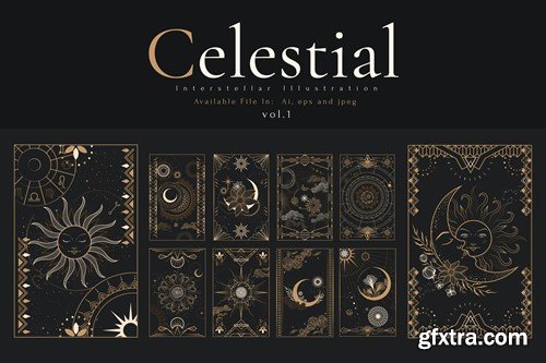 Celestial Interstellar Frame Illustration Vol.1 5GXVBU9 Celestial Interstellar Frame Illustration Vol.1 5GXVBU9
