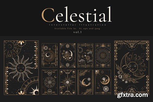 Celestial Interstellar Frame Illustration Vol.1 5GXVBU9 Celestial Interstellar Frame Illustration Vol.1 5GXVBU9
