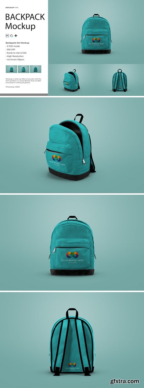 Backpack Mockup 2M6U6X2