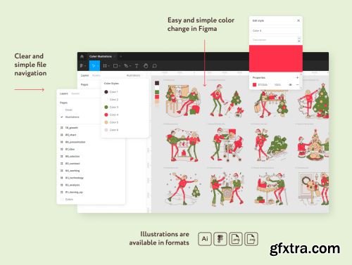 Squbi Illustrations Ui8.net