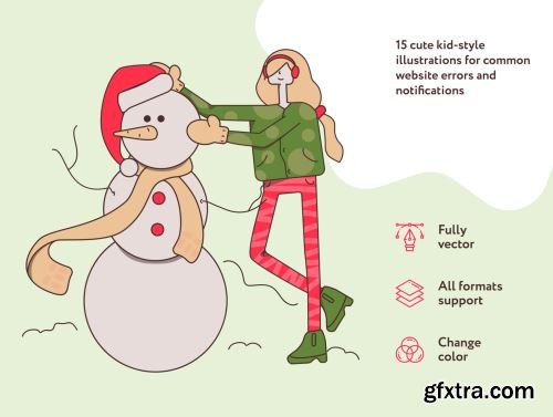 Squbi Illustrations Ui8.net