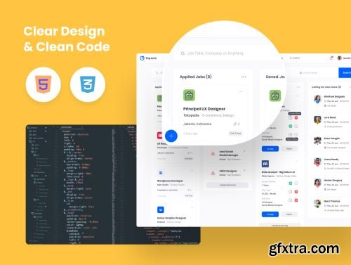 Square Dashboard HTML Ui8.net
