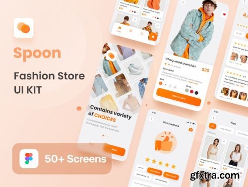 Spoon - Fashion Store UI Kit Ui8.net