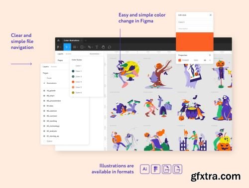 Spoook Illustrations Ui8.net