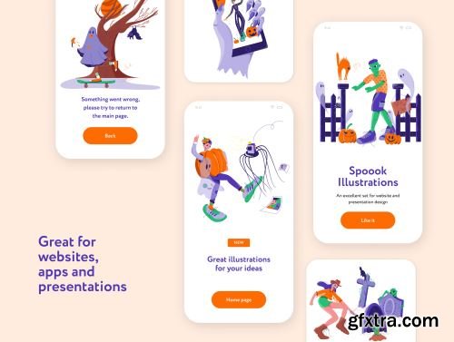 Spoook Illustrations Ui8.net
