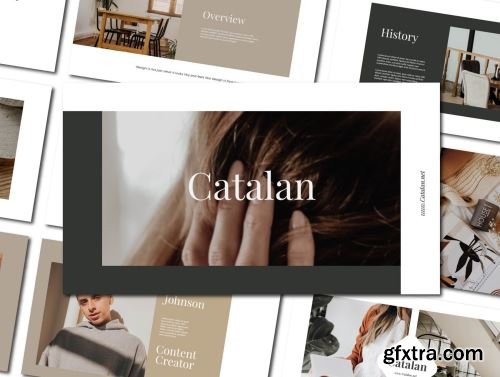 Catalan - PowerPoint Template Ui8.net