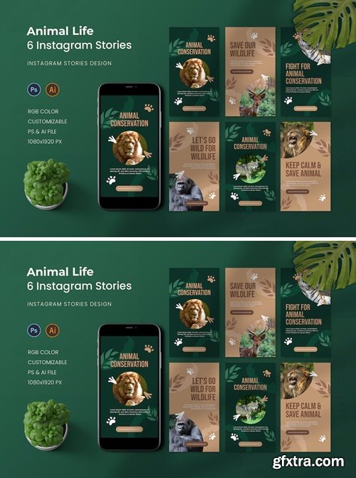 Animal Life Instagram Story GAH8ZRE Animal Life Instagram Story GAH8ZRE