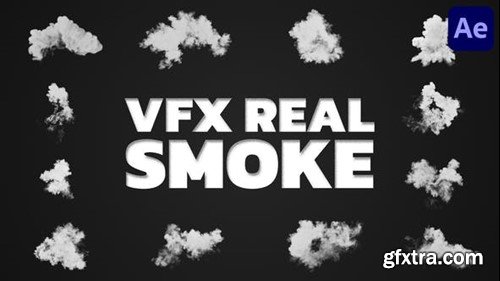 Videohive VFX Real Smoke for After Effects 47659426