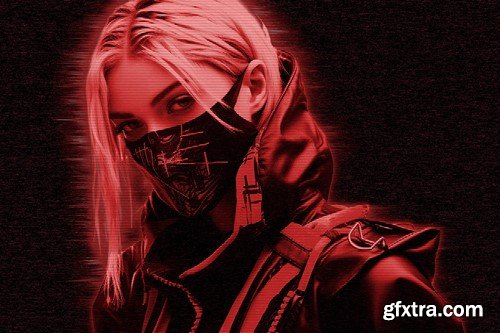 Hologram Photo Effect STFT6GK Hologram Photo Effect STFT6GK