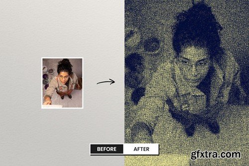 Retro Magazine Halftone Effect for Square, Poster Y27LUG4 Retro Magazine Halftone Effect for Square, Poster Y27LUG4