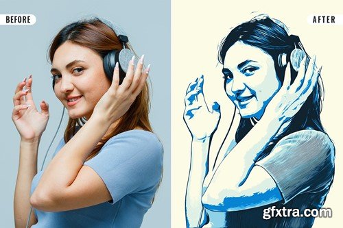 Pop Art Photo Effect TC2RQQ2 Pop Art Photo Effect TC2RQQ2