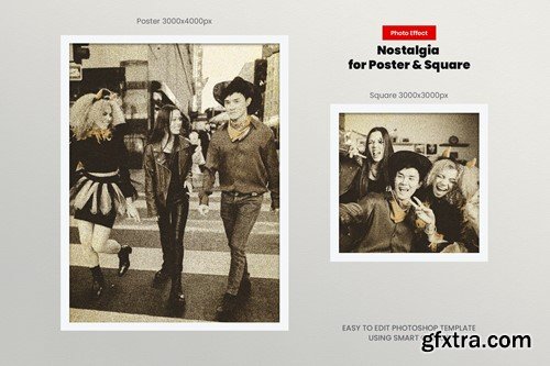 Nostalgia Photo Effect for Square and Poster LX68XRF Nostalgia Photo Effect for Square and Poster LX68XRF