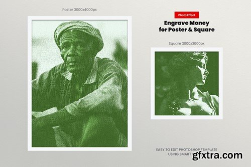 Engrave Money hoto Effect for Square and Poster QE8D6AJ Engrave Money hoto Effect for Square and Poster QE8D6AJ