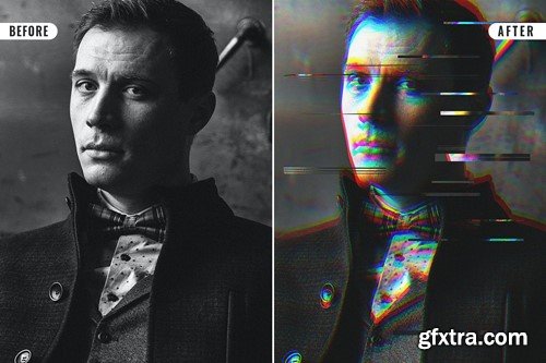 Glitch Photo Effect 66D3WMR