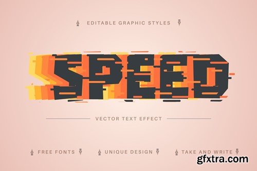 Speed - Editable Text Effect, Font Style 4UUU45K Speed - Editable Text Effect, Font Style 4UUU45K