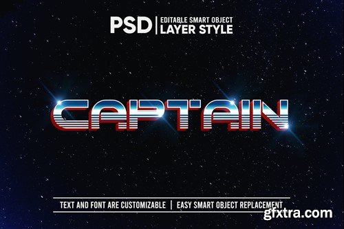 Captain Text Effect 3SZMFT8 Captain Text Effect 3SZMFT8