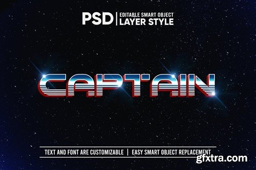 Captain Text Effect 3SZMFT8 Captain Text Effect 3SZMFT8