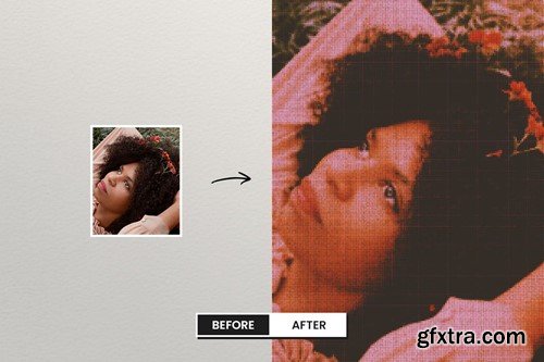 Retro Pixels Photo Effect for Square and Poster 3RU6YDD Retro Pixels Photo Effect for Square and Poster 3RU6YDD