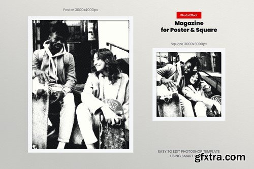 Magazine Photo Effect for Square and Poster JQDFEFF Magazine Photo Effect for Square and Poster JQDFEFF
