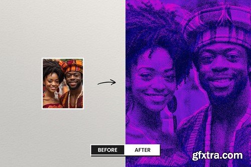 Halftone Cyberpunk Photo Effect for Square, Poster KMUJ6YH Halftone Cyberpunk Photo Effect for Square, Poster KMUJ6YH