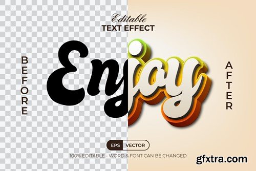 Enjoy Text Effect 3D Style 2CMHRJM Enjoy Text Effect 3D Style 2CMHRJM
