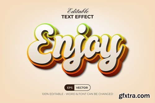 Enjoy Text Effect 3D Style 2CMHRJM Enjoy Text Effect 3D Style 2CMHRJM
