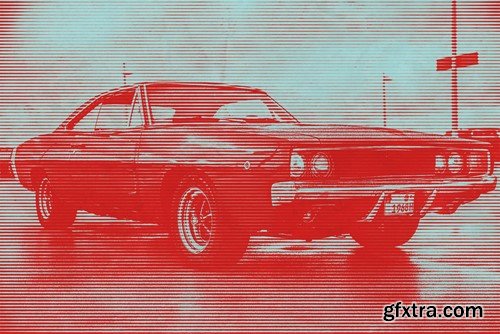 Halftoner Effect 3H44MAM Halftoner Effect 3H44MAM