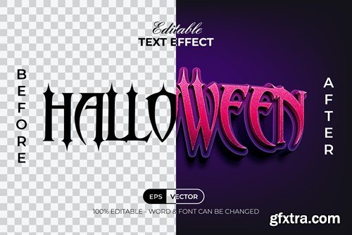 Halloween Text Effect Style ZBT4A3F Halloween Text Effect Style ZBT4A3F