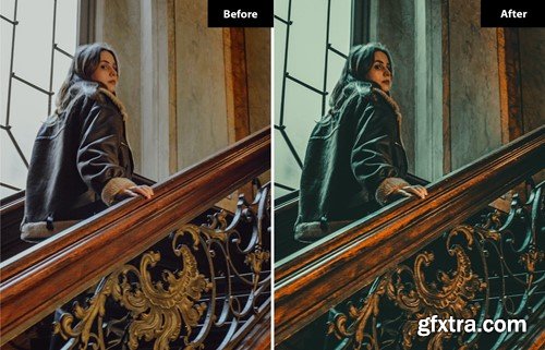 6 Emerald Lightroom and Photoshop Presets MDY9TEP 6 Emerald Lightroom and Photoshop Presets MDY9TEP