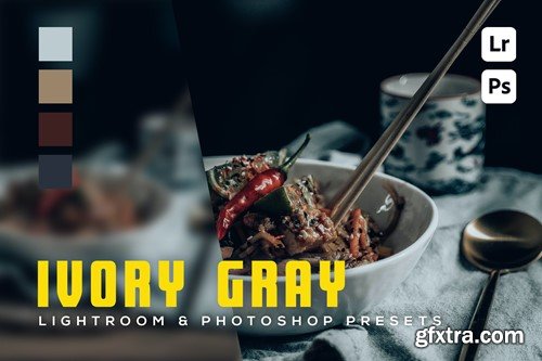 6 Ivory Gray Lightroom and Photoshop Presets K54ZHX7 6 Ivory Gray Lightroom and Photoshop Presets K54ZHX7