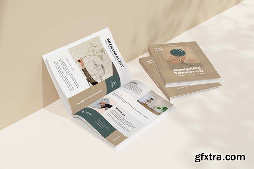 Book Mockup Simple Elegant 2JT8NME Book Mockup Simple Elegant 2JT8NME