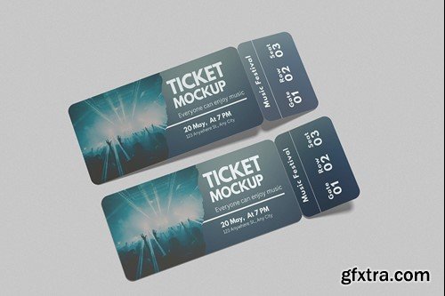 Ticket Mockup EDQKW26 Ticket Mockup EDQKW26