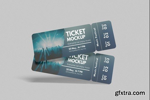 Ticket Mockup EDQKW26 Ticket Mockup EDQKW26