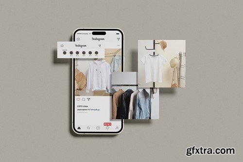 Instagram Post Mockup R8CDE5E Instagram Post Mockup R8CDE5E