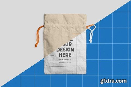 Linen Pouch Mockup Y876Z2Z Linen Pouch Mockup Y876Z2Z
