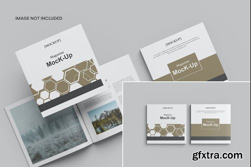 Two Side Square Magazine Mockup Z8VX2TH Two Side Square Magazine Mockup Z8VX2TH